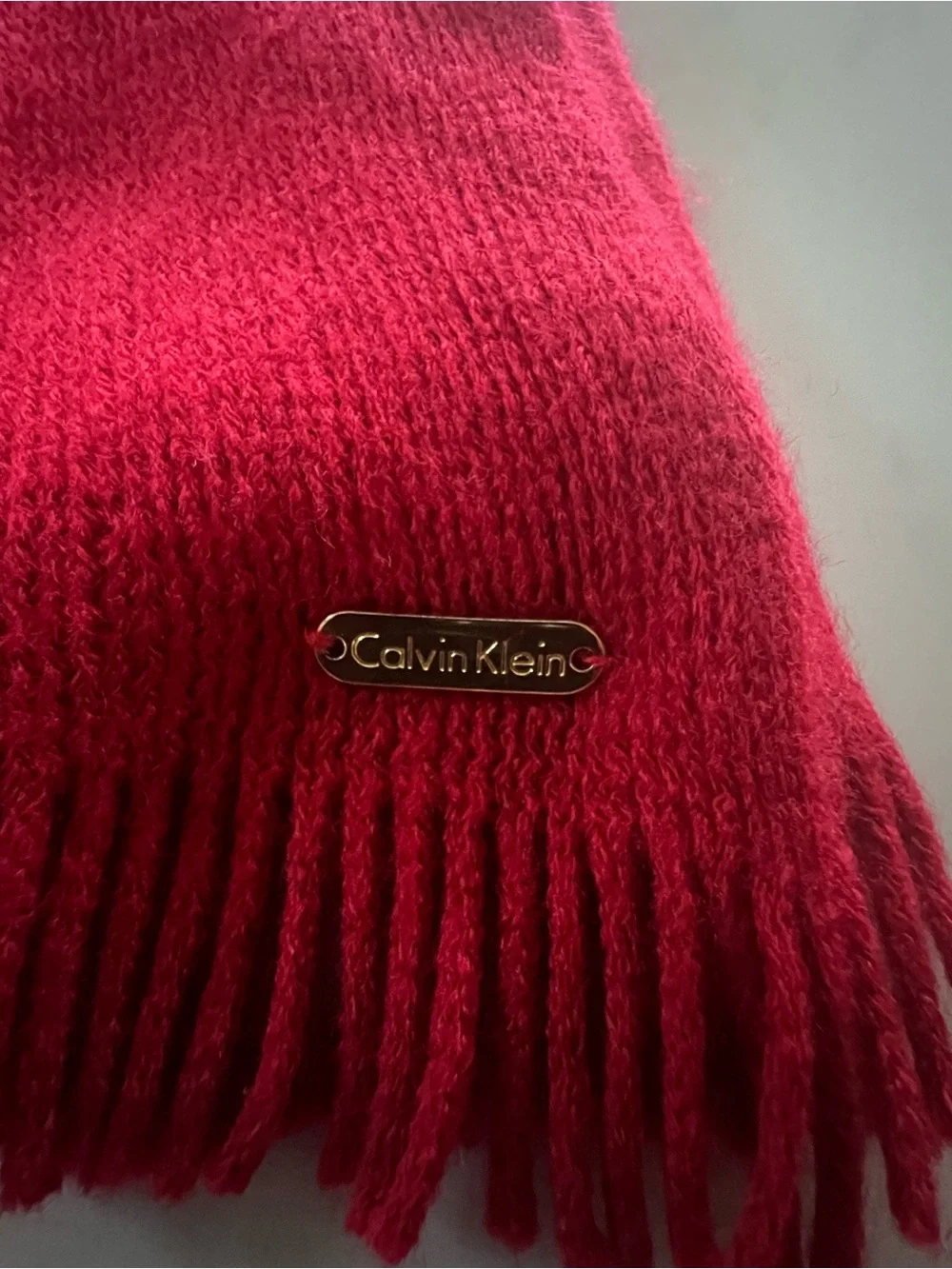 Calvin Klein bold red